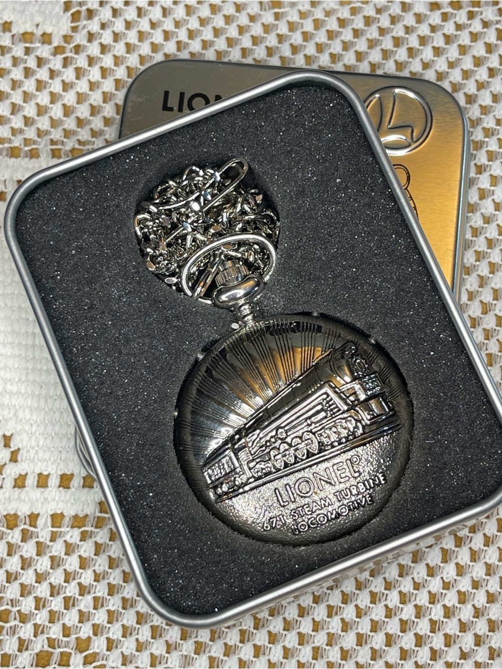 Lionel 100th Anniversary collectible pocket watch